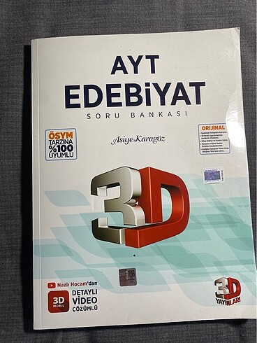 3D AYT EDEBİYAT