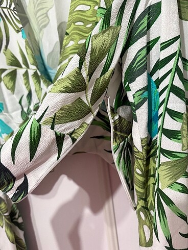 42 Beden Koton marka crop bluz