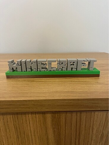 Minecraft 3d logo