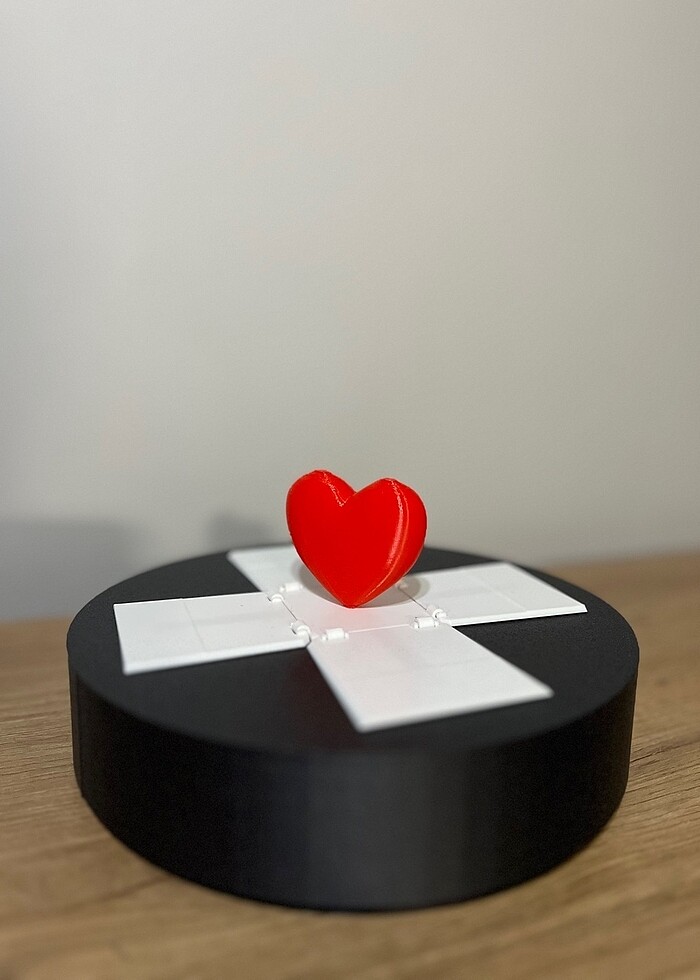 Sevgililer günü mini süpriz hediye kutusu - Görsel 2