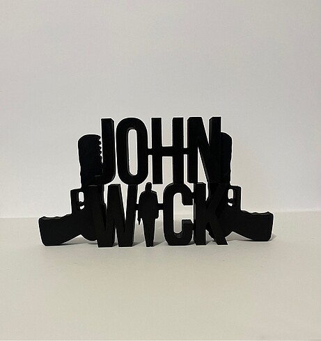 Diğer John Wick masa süsü dekoratif aksesuar