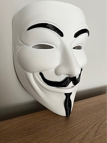 V for vendetta cosplay maske 3d