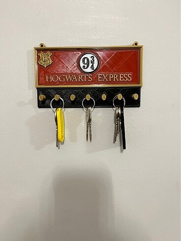 Harry Potter Hogwarts express anahtar askısı