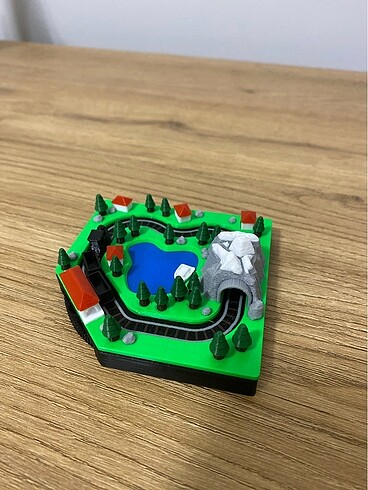 Diğer Hareketli mini tren diorama hareketli tren oyuncak