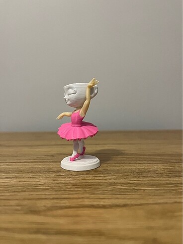  Beden Ballerina cappuccina brainrot figür
