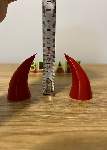 Şeytan boynuzu süsü Motorsiklet kaskı süsü - Görsel 8