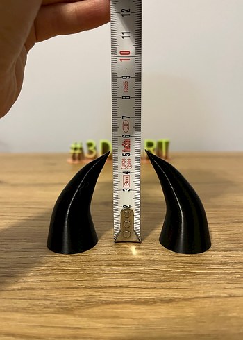 Motorsiklet kaskı şeytan boynuzu süsü - Görsel 6