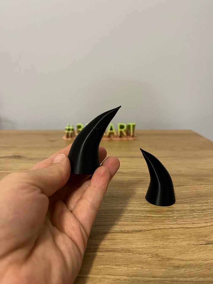 Motorsiklet kaskı şeytan boynuzu süsü - Görsel 5