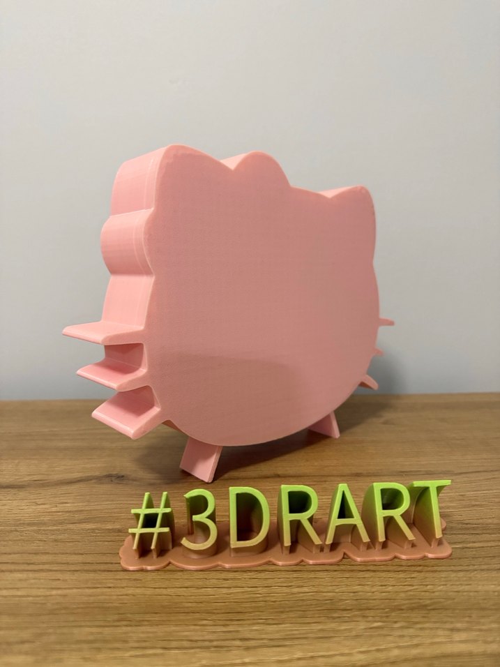 Pembe Hello Kitty Dekoratif Raf - Görsel 5