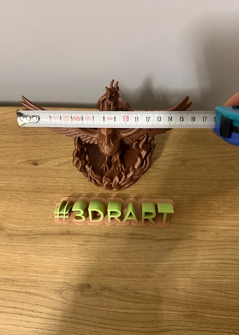 Anka kuşu dekor biblo takı organizeri - Görsel 10