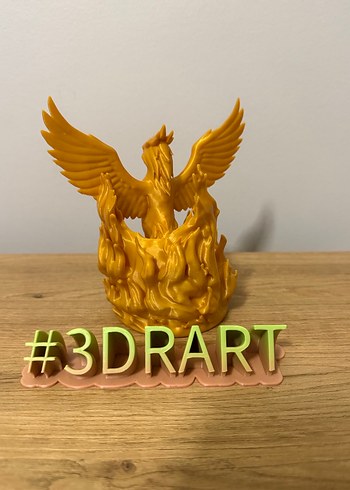 Anka kuşu phoenix biblo takı organizeri - Görsel 6