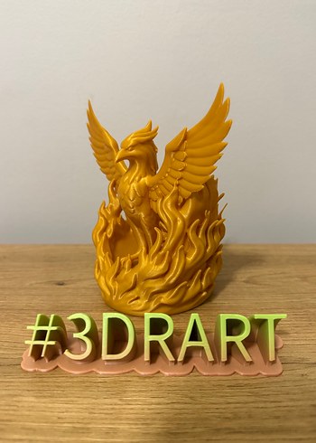 Anka kuşu phoenix biblo takı organizeri - Görsel 5