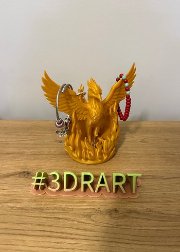 Anka kuşu phoenix biblo takı organizeri - Görsel 2