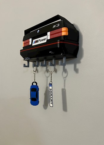 BMW e30 m3 model anahtarlık askısı