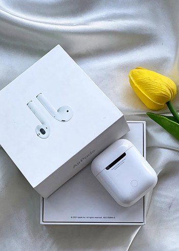 Kablosuz Beyaz Kulaklık - Görsel 2