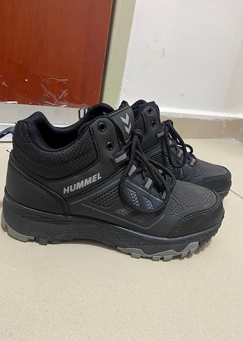 Unisex Siyah Hummel kadın Erkek Spor Outdoor Ayakkabı - Görsel 6