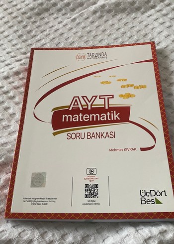 Ayt matematik kitabı üçdörtbeş markası