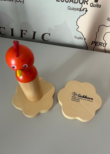Beden Renk Renkli Ahşap Hayvan Figürlü Oyuncaklar