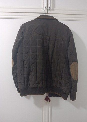 Düğmeli Kahverengi Erkek Street Wear Ceket - Görsel 5