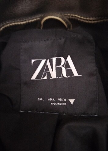 Zara deri ceket