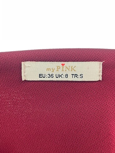 s Beden bordo Renk Diğer Kısa Elbise %70 İndirimli.