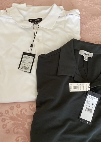 l Beden gri Renk Gri Pamuklu Erkek Polo Tişört 2