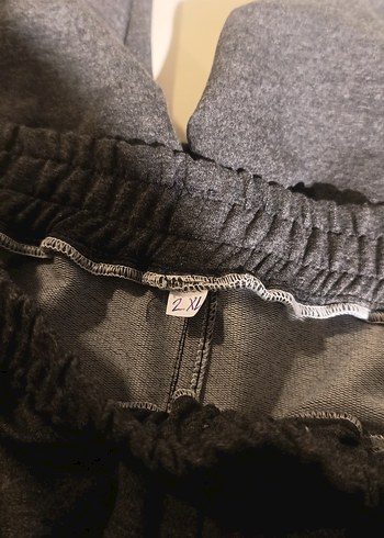 Gri Erkek Rahat Kesim Eşofman Altı - Görsel 4