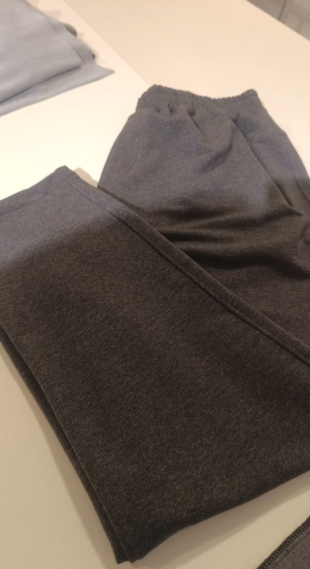 Gri Erkek Rahat Kesim Eşofman Altı - Görsel 5