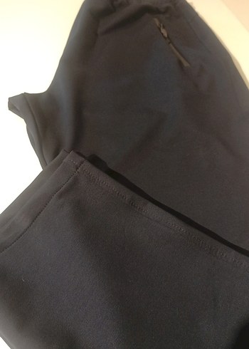 Erkek Gri Regular Fit Fermuarlı Eşofman Altı - Görsel 3