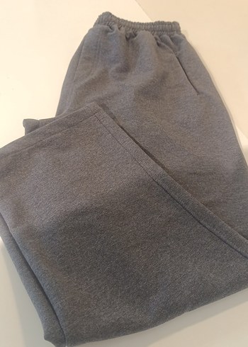 Gri Erkek Dar Kesim Eşofman Altı Fermuarlı - Görsel 4