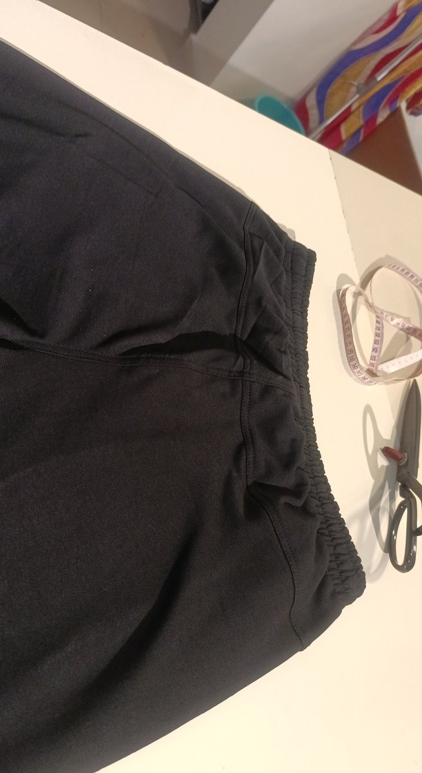 Siyah Mini Outdoor Erkek Eşofman Altı - Görsel 2