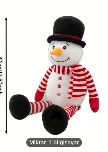 Beyaz Renkli Karakter Peluş Oyuncak - Görsel 2