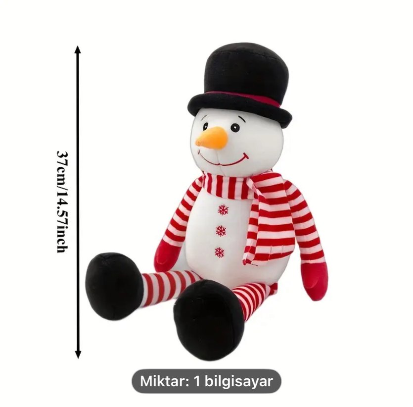 Beyaz Renkli Karakter Peluş Oyuncak - Görsel 2