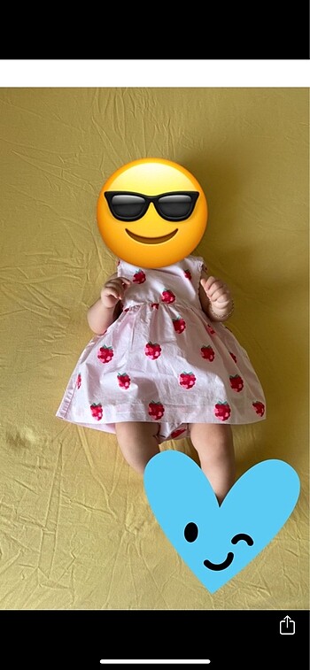 Jacadi kız bebek elbise