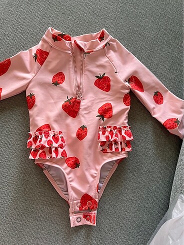 Carters uv korumalı uzun kollu mayo