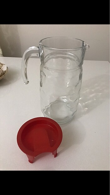 Beden Paşabahçe kalın cam sürahi limonata şerbet sunum mutfak gereçler