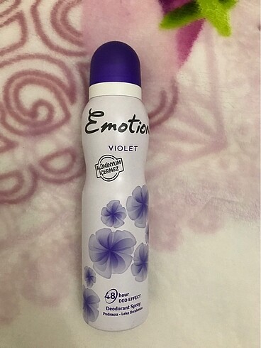 Emotion violet deodorant