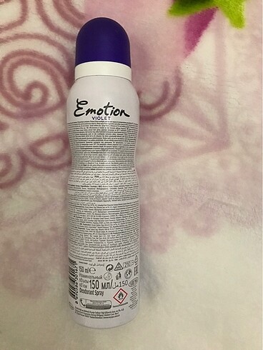 Diğer Emotion violet deodorant