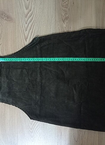 s Beden haki Renk Kadın mini salopet