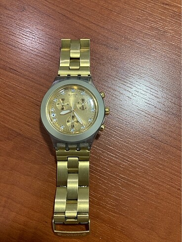 Swatch swiss kadın gold saat