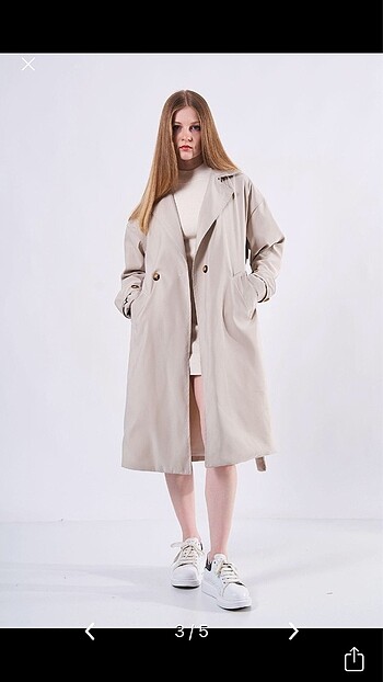 m Beden ten rengi Renk trençkot trenchcoat