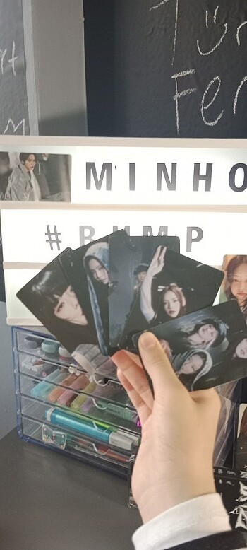 Blackpink pinkvenom set lomo kard