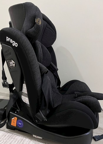 Diğer Beden Prego 360° Dönerli Çocuk Oto Koltuğu Siyah
