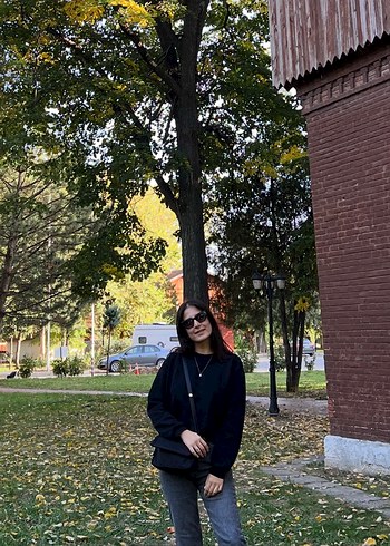 Gri Kadın Kot Pantolon - Görsel 3