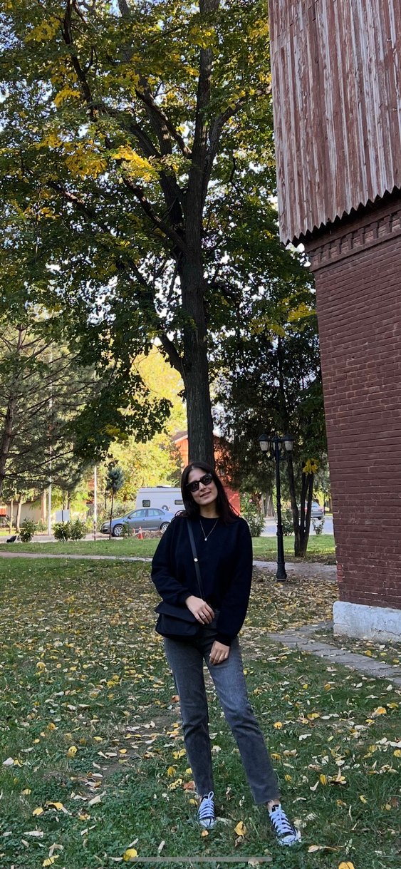 Gri Kadın Kot Pantolon - Görsel 3