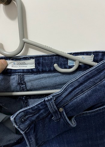 Kadın Mavi Normal Boy Denim Jean - Görsel 2