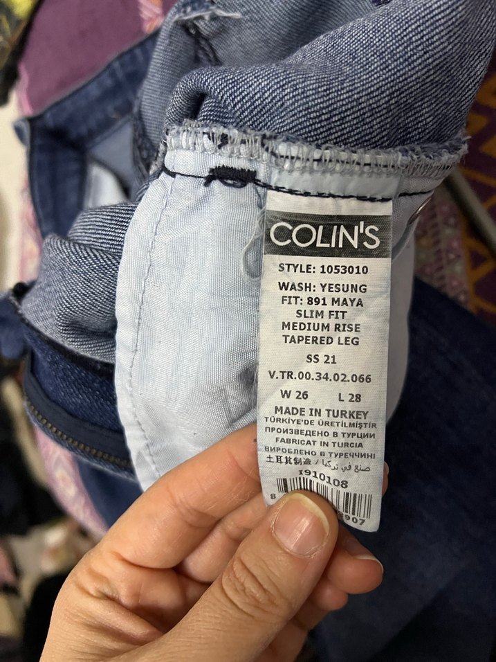 Kadın Mavi Normal Boy Denim Jean - Görsel 3