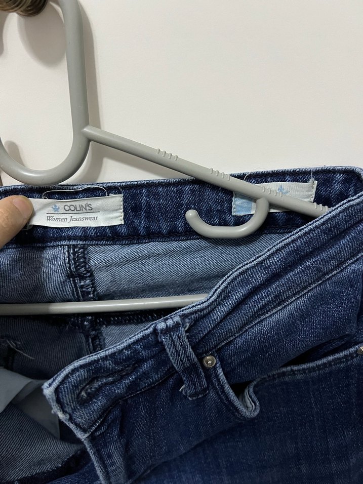 Kadın Mavi Normal Boy Denim Jean - Görsel 2