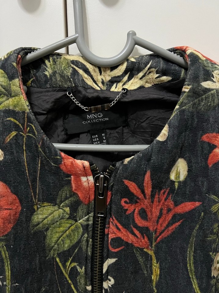Mango Desenli Kadın ceket - Görsel 2