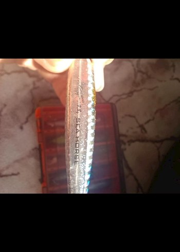 Beden sea horse ex fortuna 7.8 Gr 7.5 cm su üstü sahtesi maket